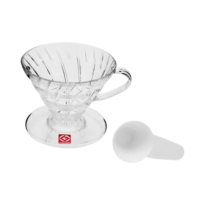 Gambar Hario Coffee Dripper V60 Transparan