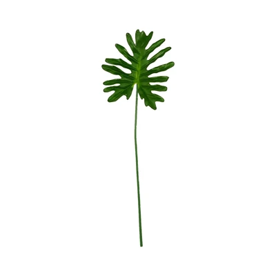 Gambar Informa Tanaman Artifisial Philodendron Leaf 22x66x2 cm - Hijau