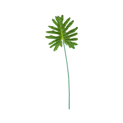 Gambar Informa Tanaman Artifisial Philodendron Leaf 28x78x2 cm - Hijau