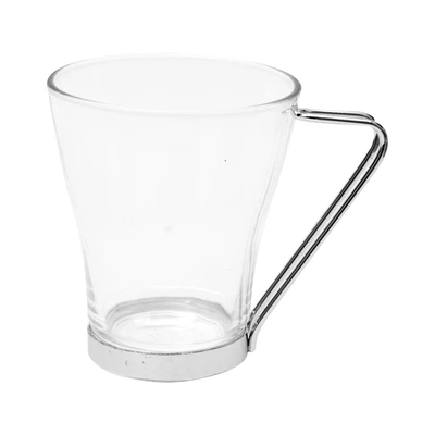 Gambar Kris Mug Kaca 227 ml Set 6 Pcs Transparan