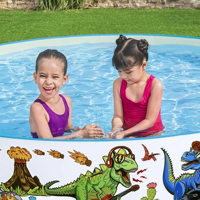 Gambar Bestway Dinosaurous Fun Kolam Renang Anak 244 cm