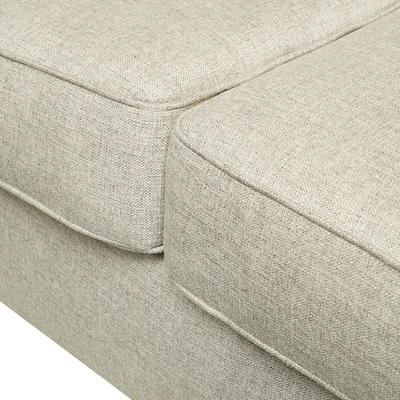 Gambar Ashley Velletri Sofa Fabric 2 Seater - Abu Abu Muda