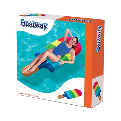 Gambar Bestway Dreamsicle Popsicle Lounge Ban Renang 180x72 Cm