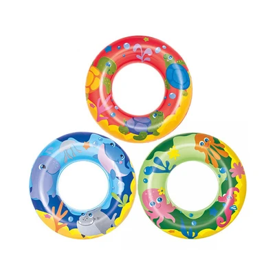 Gambar Bestway Ban Renang Anak Lingkaran Motif Hewan Laut