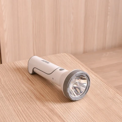 Gambar Powerlite Senter Rechargeable Dengan Lampu Meja