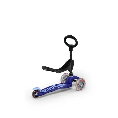 Gambar M-Cro Skuter Mini Micro 3 In 1 Deluxe - Biru