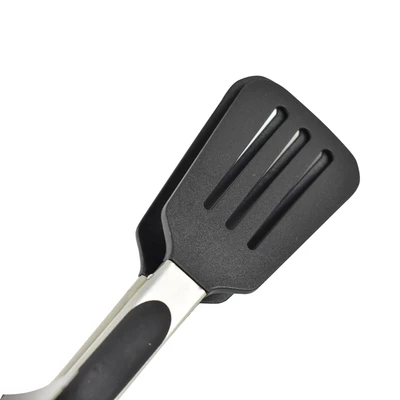 Gambar Cooking Color Tanta Nylon Penjepit Makanan 22cm - Hitam