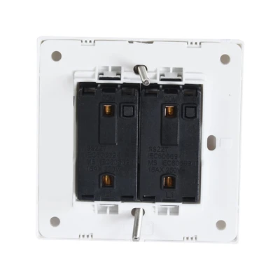 Gambar Krisbow Saklar 2 Gang 1 Way 16A 250V