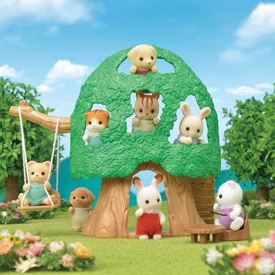 Gambar Sylvanian Families Set Baby Tree House Esfj53180