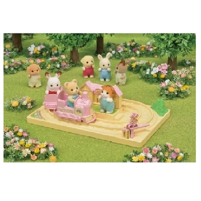 Gambar Sylvanian Families Set Baby Choo-choo Train Esfj53200