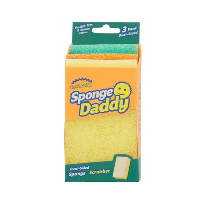 Gambar Scrub Daddy Set 3 Pcs Spons Pembersih Sponge Daddy