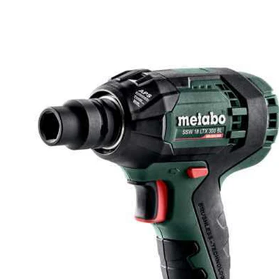 Gambar Metabo Bor Cordless Wrench Impact Ssw18Ltx (Bt) 602395800