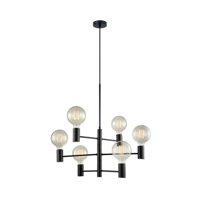 Gambar Informa Hellon Lampu Gantung Hias 6L H75 - Hitam