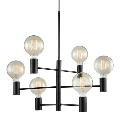 Gambar Informa Hellon Lampu Gantung Hias 6L H75 - Hitam