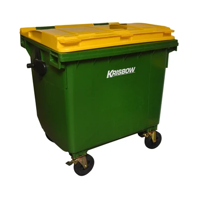 Gambar Krisbow 1100 Ltr Tempat Sampah Outdoor Dengan Tutup