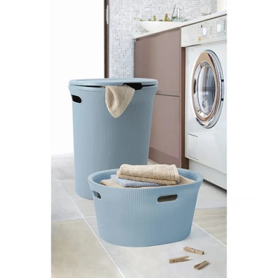 Gambar Tatay Baobab Keranjang Laundry 52x42.5x26.5 cm - Biru