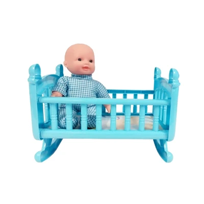 Gambar Emco Boneka Bayi Nubiez Rockin Cradle