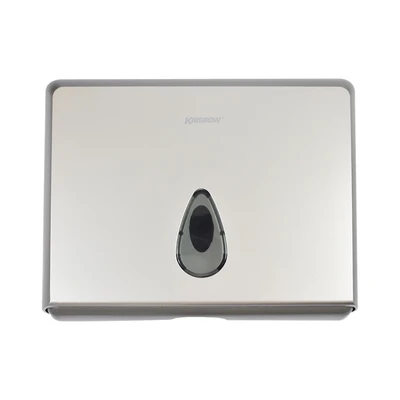 Gambar Krisbow 26x10x21 cm Dispenser Tisu Lipat - Silver