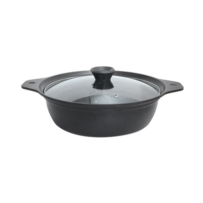 Gambar Cooking Color Panci Hot Pot Hogun 26 cm - Hitam