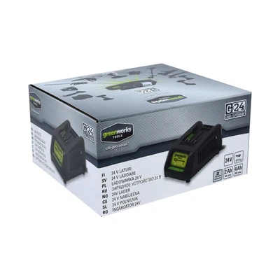 Gambar Greenworks Fast Charger Baterai 24v