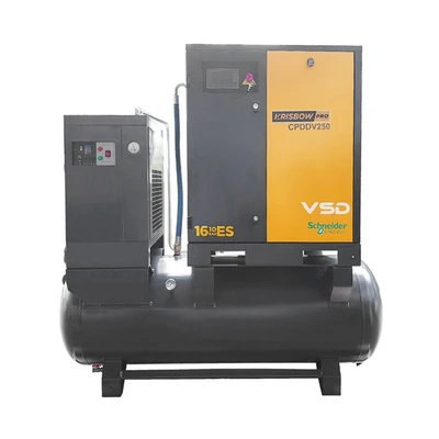 Gambar Krisbow Compressor Screw Vsd 20Hp 500L 10Bar 3Ph Cpddv250