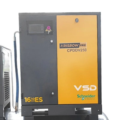 Gambar Krisbow Compressor Screw Vsd 20Hp 500L 10Bar 3Ph Cpddv250