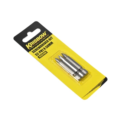Gambar Krisbow Mata Obeng S2-Ph1 X 50mm Iras11 Set 3 pcs