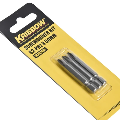 Gambar Krisbow Mata Obeng S2-Ph2 X 50mm Iras21 Set 3 pcs