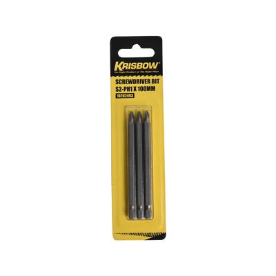 Gambar Krisbow Mata Obeng S2-Ph1 X 100mm Iras12 Set 3 pcs