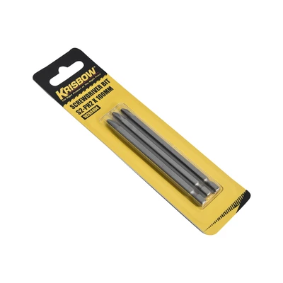 Gambar Krisbow Mata Obeng S2-Ph2 X 100mm Iras22 Set 3 pcs