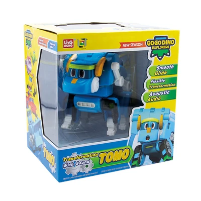 Gambar Top Gear Robot Gogo Dino Tomo S3 - Biru