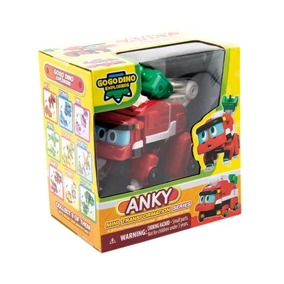 Gambar Top Gear Robot Gogo Dino Mini Anky S4 - Merah