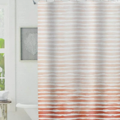 Gambar Informa Tirai Kamar Mandi 180x200 Cm Stripe Terra