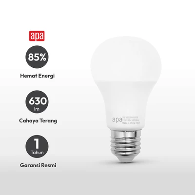 Gambar Apa Bohlam Led 7 Watt Cool Daylight 630 Lumen - Putih