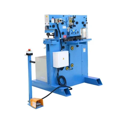 Gambar Krisbow Hydraulic Iron Worker 60T Shear Brake Notch
