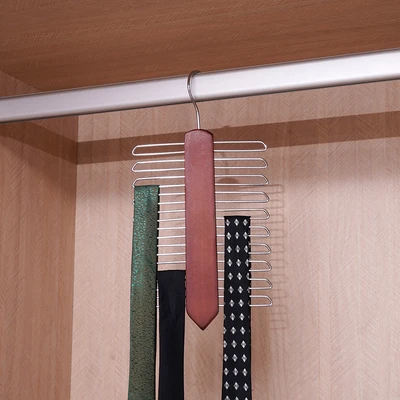 Gambar Stora Hanger Dasi Kayu 15 cm - Cokelat