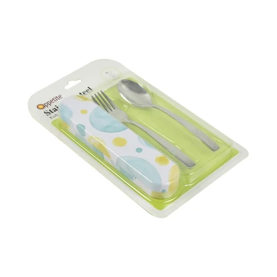 Gambar Appetite Set 2 Pcs Alat Makan Dengan Wadah Bubble