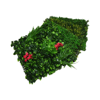 Gambar Arthome Rumput Artifisial Dinding Butterfly Flower - Hijau