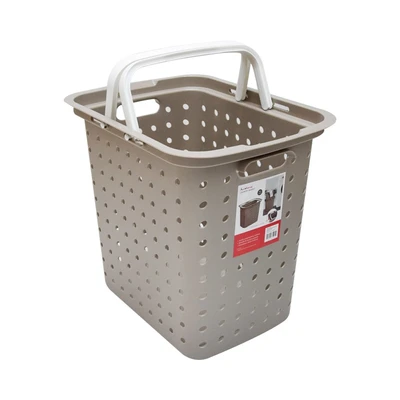 Gambar Stora Keranjang Laundry 42x31.5x38 cm - Krem Beige