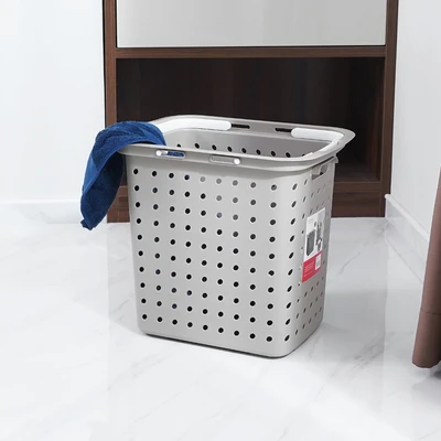Gambar Stora Keranjang Laundry 42x31.5x38 cm - Krem Beige
