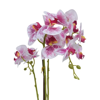 Gambar Arthome Bunga Artifisial Orchid Phalaenopsis Spot 73x44x15 cm - Ungu