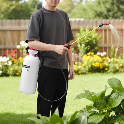 Gambar Krisbow Garden Semprotan Tanaman 8 Liter - Merah/Putih
