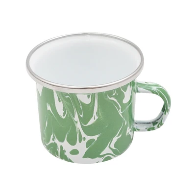 Gambar Kichero Mug Enamel Doreng 150 ml - Hijau