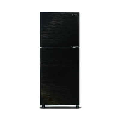 Gambar Sharp 205 Ltr Kulkas 2 Pintu Sj-246xi-mk - Hitam