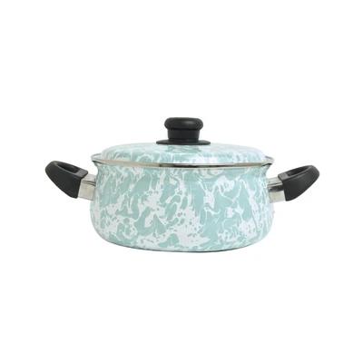 Gambar Kichero Panci Dutch Oven Seaglass Dengan Tutup 20 cm
