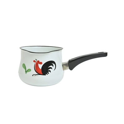 Gambar Kichero Panci Susu Kukuruyuk 12 cm - Putih