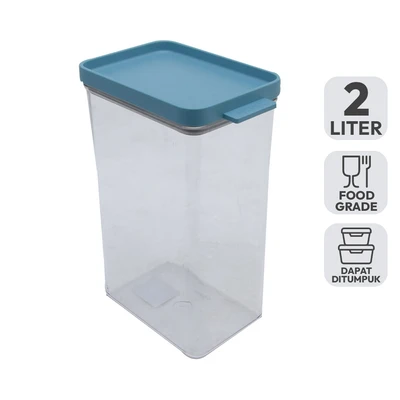 Gambar Rosti Mepal Omnia Wadah Makanan Plastik 2 Liter - Hijau
