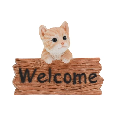 Gambar Kris Garden Patung Taman Welcome Kitten