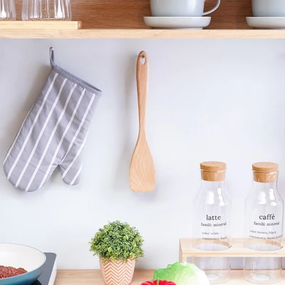 Gambar Cooking Color Wonty Spatula Kayu Turner