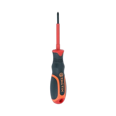 Gambar Tactix Obeng Plus Dengan Gagang Insulasi 1X80 mm